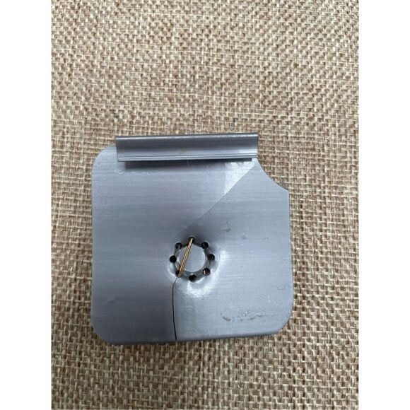 1928 Brand Brooch Pin Letter E with Rhinestones - Picture 5 of 6